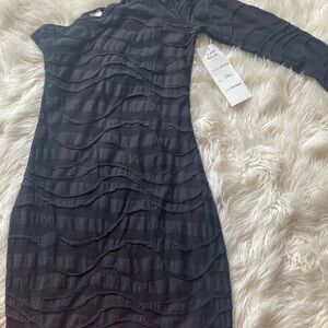 Off the Shoulder Sexy Black Dress